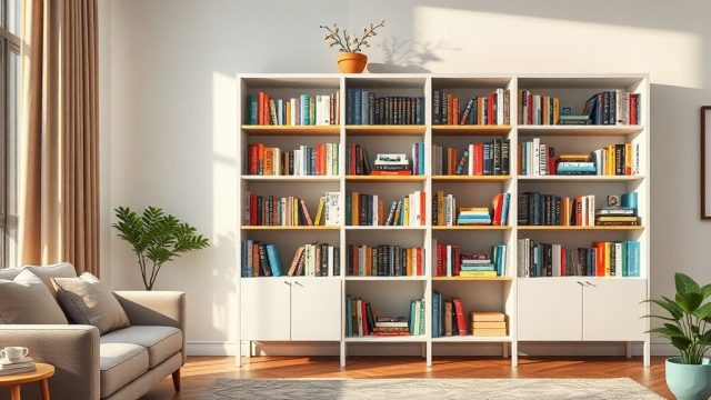 Bellona Kitaplık ile Ev Dekorasyonu Fikirleri