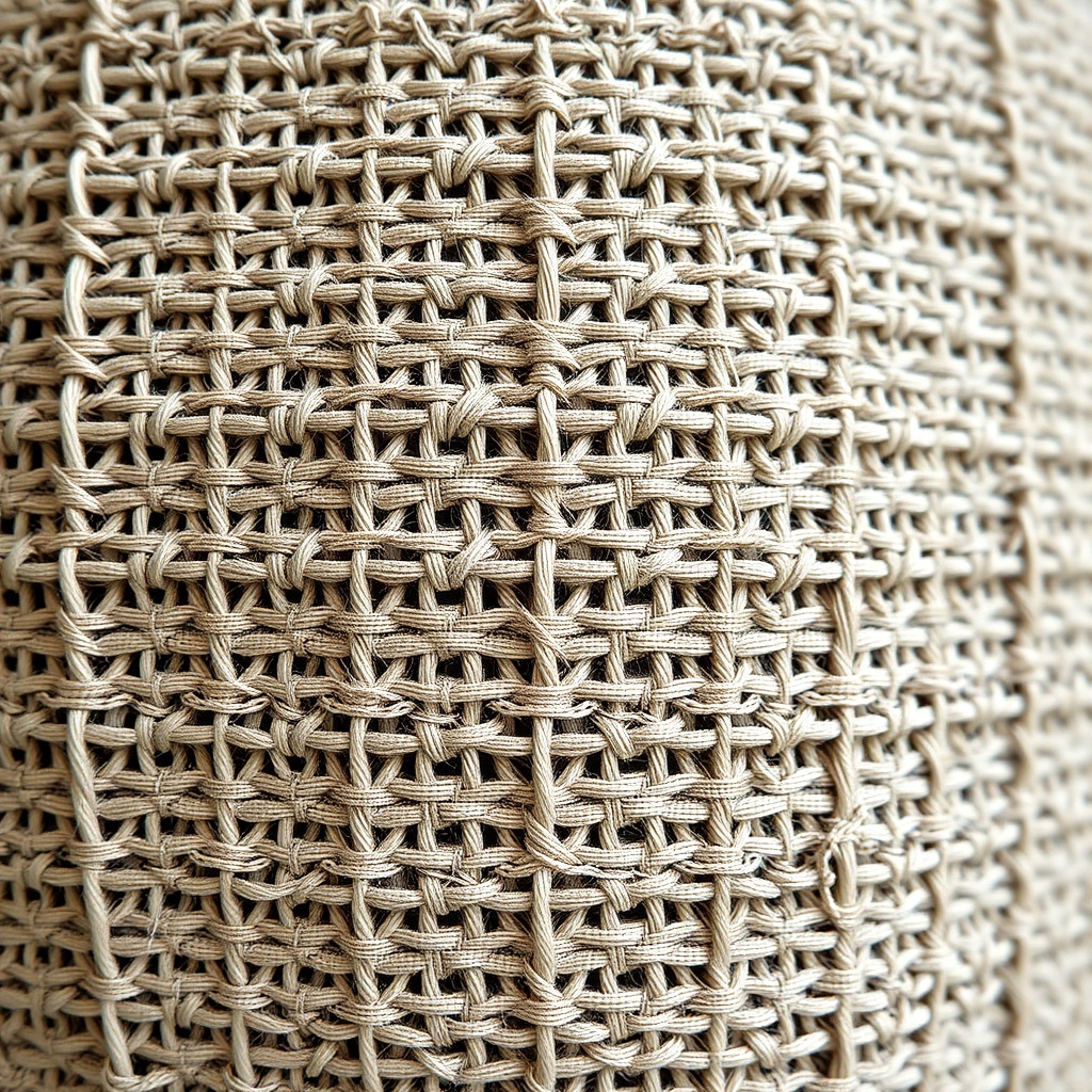 A photorealistic close-up of an Istikbal koltuk takımı kumaş texture